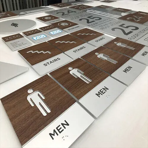 ADA signage buildings