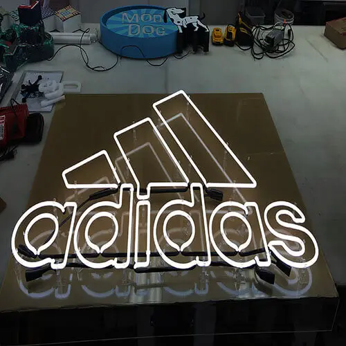 Customizable neon sign matching your brand's identity
